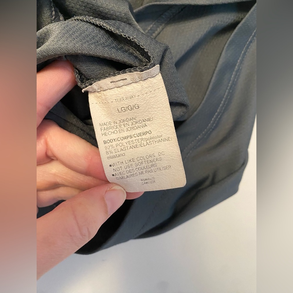 Under Armour Gray Performance Polo large - Picture 3 of 5